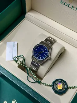 2025 New Release Rolex Oyster Perpetual 31 277200-0017 New Blue Matte Dial