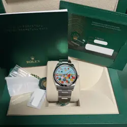 2025 NEW ROLEX OYSTER PERPETUAL 126000 36MM CELRBRATION DIAL BOX PAPERS STEEL