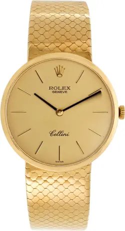 ROLEX CELLINI IN 18K YELLOW GOLD REF-4309