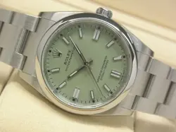ROLEX OYSTER PERPETUAL 36 PISTACHIO 126000 MENS126000