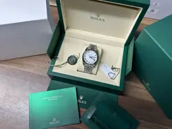 2025 ROLEX DATEJUST 41MM WHITE ROMAN DIAL JUBILEE BRACELET REF 126334 BRAND NEW