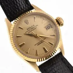 ROLEX Oyster Perpetual DATEJUST 6517 K18YG Cal.1130 Automatic Ladies  M#133717
