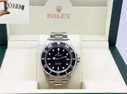 ROLEX SUBMARINER NO DATE 14060 40MM BLACK DIAL STAINLESS STEEL BOX