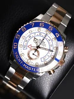 ROLEX YACHT-MASTER II TWO TONE ROSE GOLD 44MM DISCONTINUED NEW STYLE 