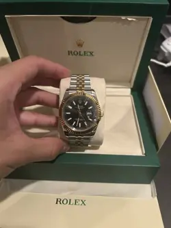 ROLEX DATEJUST 41MM TWO TONE JUBILEE BAND