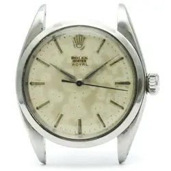 ROLEX OYSTER PRECISION 6426 SS MANUAL MEN WATCH USED