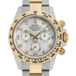 ROLEX COSMOGRAPH DAYTONA 116503NG AUTOMATIC 40MM WHITE SHELL DIAL MEN'S WATCH