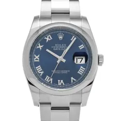 ROLEX DATEJUST 116200 BLUE WATCH 681062