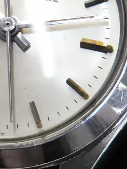 Rolex Oyster Perpetual" 6618 Around 1968 Made Ladies Automatic Silver Size 24mm