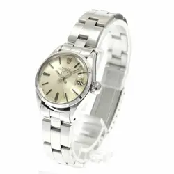 ROLEX 6519 OYSTER PERPETUAL DATE CAL.1161 AUTOMATIC STAINLESS STEEL LADIES 25MM