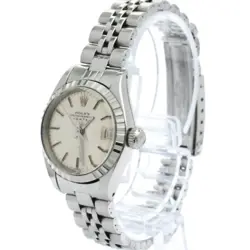 ROLEX OYSTER PERPETUAL DATE 6924 STAINLESS STEEL AUTOMATIC LADIES SIZE 26MM