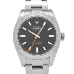 ROLEX MILGAUSS 116400 BLACK WATCH 682195