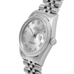 ROLEX Datejust 16234 gray WATCH 681826