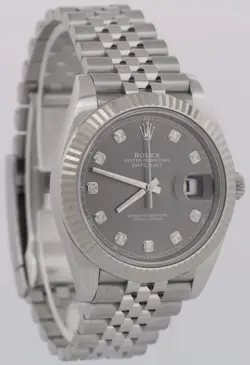 41MM RHODIUM DIAMOND