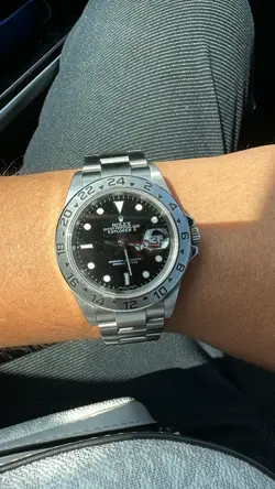 ROLEX EXPLORER II AUTOMATIC STAINLESS STEEL WATCH