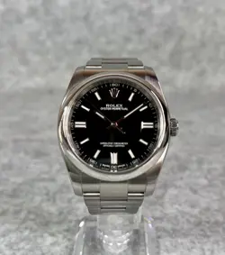 Rolex Oyster Perpetual 36mm Black Dial 116000 Full Set 2019 S/Steel Oyster Band