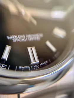 Rolex Oyster Perpetual 36mm Black Dial 116000 Full Set 2019 S/Steel Oyster Band