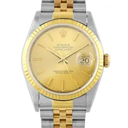 ROLEX DATEJUST 36 TWO-TONE JUBILEE WATCH 16233