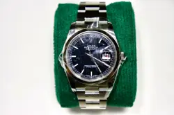 ROLEX DATEJUST 116200 SILVER OYSTER BRACELET WITH SILVER BEZEL 2018YR