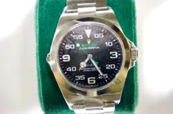 ROLEX AIR-KING 126900 SILVER OYSTER BRACELET WITH SILVER BEZEL 2023YR
