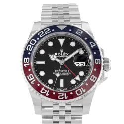 ROLEX GMT-MASTER II 126710 BLRO PEPSI BLACK STEEL JUBILEE MENS WATCH 2019