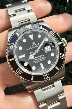 2023 ROLEX SUBMARINER DATE STAINLESS STEEL BLACK 41MM 126610LN OYSTER WATCH CARD