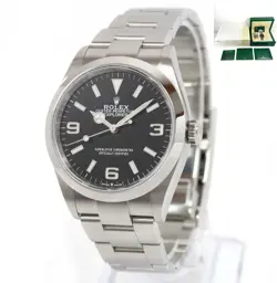 2022 ROLEX EXPLORER 124270 36MM BLACK DIAL STEEL BOX PAPERS