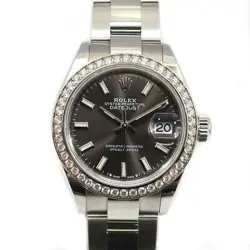 USED ROLEX DATEJUST 28 279384RBR GRAY MEN'S WATCH #103015