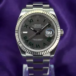 ROLEX DATEJUST 41MM 126334 WIMBLEDON OYSTER BRACELET FLUTED BEZEL 2021