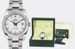 ROLEX DATEJUST 116200 STAINLESS STEEL 36MM WATCH (2011) BOX & PAPERS