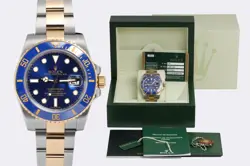 ROLEX SUBMARINER 116613LB STAINLESS STEEL & 18K YELLOW GOLD 40MM WATCH (2013)