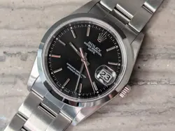 ROLEX OYSTER PERPETUAL DATE 15200 NEW OLD STOCK HANGTAGS MEN WATCH