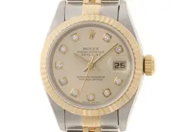 ROLEX DATEJUST 69173G W SERIAL NUMBER K18 HAND-WOUND #116
