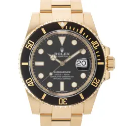 ROLEX SUBMARINER DATE 116618LN WARRANTY 2017 BOX/PAPER