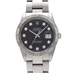 ROLEX DATEJUST THUNDERBIRD 16264G BLACK/DIAMOND WATCH 678682