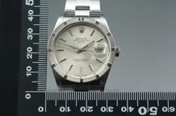 [w/Box Paper] ROLEX Oyster Perpetual Date 15010 Automatic 34mm Men's Watch Japan