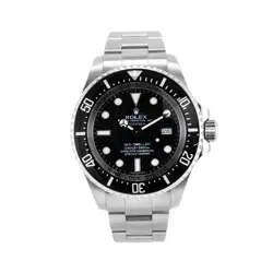 ROLEX SEA-DWELLER DEEPSEA 44MM 116660 BLACK DIAL OYSTER STAINLESS STEEL WATCH