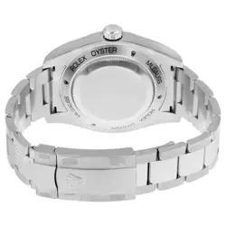 Rolex Milgauss Black Dial Domed Bezel Green Crystal Oyster Bracelet Unisex
