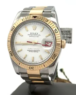 PRE-OWNED ROLEX DATEJUST TURN-O-GRAPH 36MM WATCH, 116263, S108547