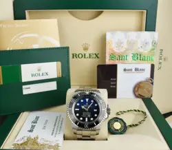 ROLEX 44MM SS DEEPSEA SEA DWELLER JAMES CAMERON DIAL BOX CARD 116660 SANT BLANC