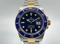 USED ROLEX SUBMARINER DATE 126613LB BLUE CASE: 41.0 MM MEN'S WATCH #1021015