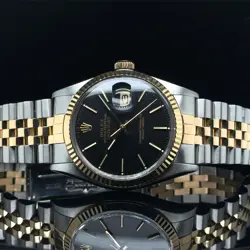 ROLEX DATEJUST 36 16013 1988 18CT & STEEL SERVICED & REFURBISHED