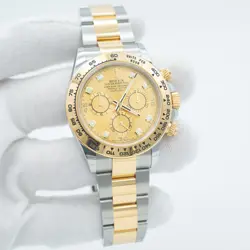 ROLEX COSMOGRAPH DAYTONA 116503 CHAMPAGNE DIAMOND DIAL  18K YELLOW GOLD  2021
