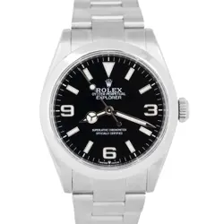 NEW JULY 2025 PAPERS ROLEX EXPLORER 40MM STAINLESS STEEL BLACK 224270 WATCH BOX