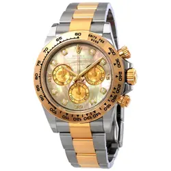 ROLEX COSMOGRAPH DAYTONA BLACK MOP DIAMOND DIAL MEN'S WATCH 116503BKMDO