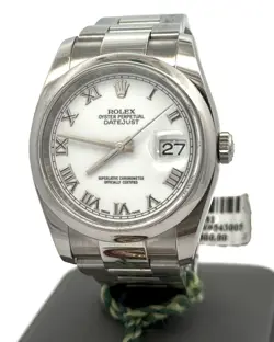 PRE-OWNED ROLEX DATEJUST 36MM 116200 WATCH, S105781