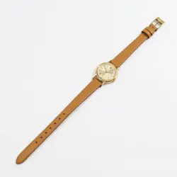 ROLEX WATCH CELLINI 18KYG REF.8823 LEATHER BELT CASE HEIGHT 29.5MM WIDTH 22MM