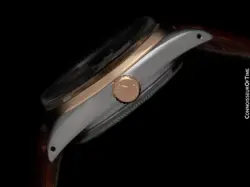 1961 TUDOR (Rolex) PRINCE OYSTERDATE Vintage SS & 18K Gold Watch - Original