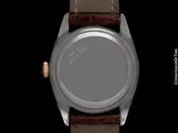 1961 TUDOR (Rolex) PRINCE OYSTERDATE Vintage SS & 18K Gold Watch - Original