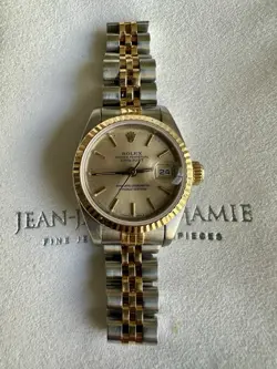 ROLEX DATEJUST 69173 26MM 1988 TWOTONE STEEL & 18K GOLD CHAMPAGNE DIAL AUTOMATIC
